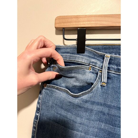 FRAME Le High Straight Sanded Seam Jean Rosemead Sand LHSTSS230 Size 30 - Picture 11 of 12